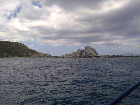 Salt Cay, onde afundou o Rhone